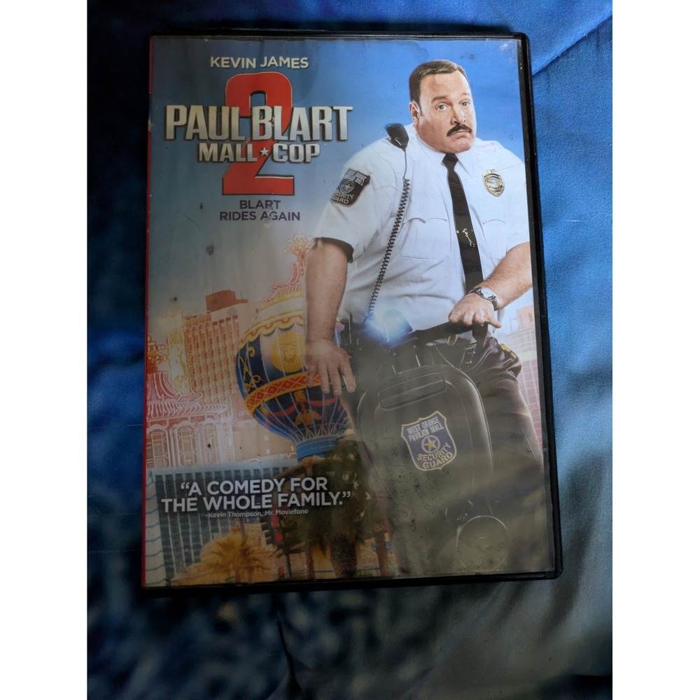 Paul Blart Mall Cop 2 DVD Kevin James Comedy Movie Sequel PG 2015 Sony Pictures